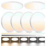 6PK 12IN LED CEILING LIGHTS