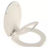 ROUND TOILET SEAT W/ BUILT IN TODDLER SEAT