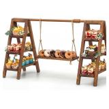 WOODEN CUPCAKE STAND