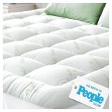 FULL SZ VISCOSE BAMBOO MATTRESS TOPPER