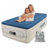 TWIN AIR MATTRESS W/AIR PUMP