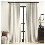 PAIR 40X84 100% BLACKOUT CURTAINS