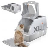 STAINLESS STEEL LITTER BOX