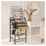 JEWELRY DISPLAY ARMOIRE