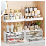 2 SETS MAKEUP ORGANIZERS