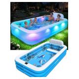 120X73X20 INFLATABLE LIGHT UP POOL