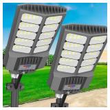 PAIR SOLAR DUSK-TO-DAWN LED LIGHTS