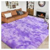 6X9 TIE-DYE SHAG AREA RUG