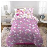 TWIN HELLO KITTY COMFORTER