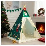 47" KIDS CHRISTMAS TEEPEE TENT