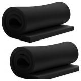 2PCS 72X24X1UPHOLSTERY FOAM CUSHIONS