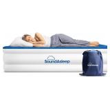 QUEEN SZ DOUBLE HEIGHT AIR MATTRESS