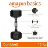 15LB HEX DUMBBELL