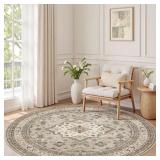 6 FT ROUND AREA RUG