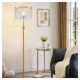 CRYSTAL FLOOR LAMP