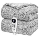 TWIN SHERPA HEATED BLANKET