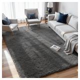 8x10 GREY SHAG CARPET