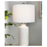 24.5" CERAMIC 3-WAY DIMMABLE TABLE LAMP