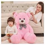 47" GIANT PINK TEDDY BEAR