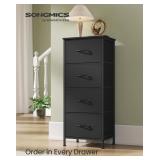 4-DRAWER FABRIC DRESSER