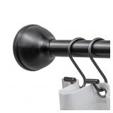 ADJUSTABLE CURVED SHOWER CURTAIN ROD