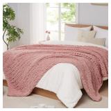 CHUNKY CHENILLE THROW BLANKET