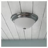 13" 2-LIGHT FLUSH MOUNT LIGHT