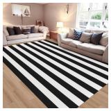 5X8 STRIPED AREA RUG