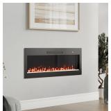 42IN WALL MOUNT FIREPLACE W/ REMOTE