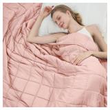 PINK KING WEIGHTED BLANKET