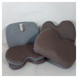 4 ORTHOPEDIC SEAT CUSIONS