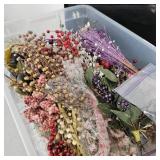 FAUX CHRISTMAS FLOWERS