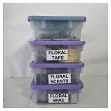 FAUX FLOWER ARRANGING CRAFTS 3