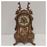 WATERBURY CHERUB MANTLE CLOCK