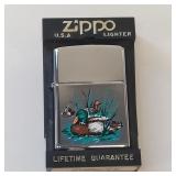 VINTAGE MALLARD DUCK ZIPPO LIGHTER