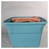 STORAGE BIN W/ FABRIC