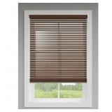 32 X 64 FAUX WOOD BLINDS
