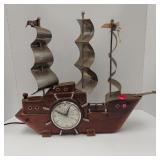 VINTAGE UNITED CLIPPER SHIP CLOCK