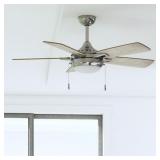 44" 5-BLADE LED CEILING FAN