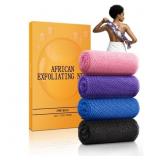 4PK AFRICAN EXFOLIATING NET SPONGE