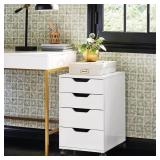 4 DRAWER ROLLING CABINET