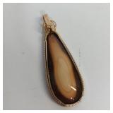 7CM ART METAL PENDANT