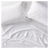 QUEEN 600 TC COTTON SATEEN SHEET SET **Fitted miss