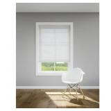 29X64 WHITE CORDLESS VINYL MINI BLIND