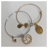 2 CHARM BANGLES