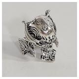 SZ 9.5 SKULL RING