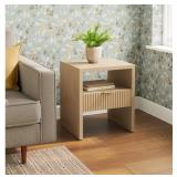 THRESHOLD WOOD ACCENT TABLE