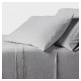 QUEEN 4PC JERSEY COTTON SHEET SET