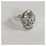 SZ 8.5 SKULL RING
