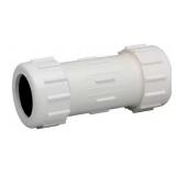1.5" PVC COMPRESSION COUPLING